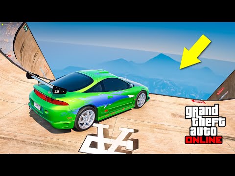 Видео: СПУСК С ГОРЫ БЕЗ ТОРМОЗОВ НА САМЫХ БЫСТРЫХ ЧИТ ТАЧКАХ В GTA 5 ONLINE!
