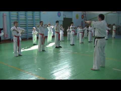 Видео: Тренировка по Киокушинкай карате, город Находка.