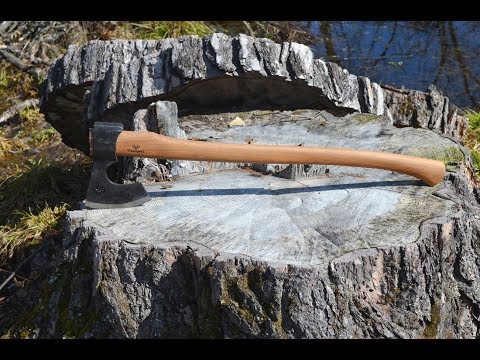 Видео: Топор Рысь и кедр .