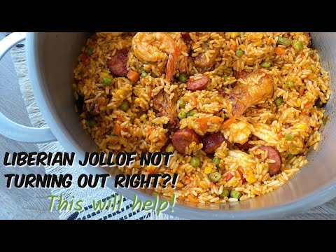 Видео: ЛИБЕРИЙСКИЙ ДЖОЛЛОФ ПОЛУЧАЕТСЯ НЕ ИДЕАЛЬНО?! Это поможет! | IBeeTheChef