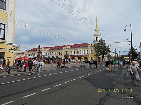 Видео: гор Рыбинск   День Города в Фото ! 2 августа 2025 год