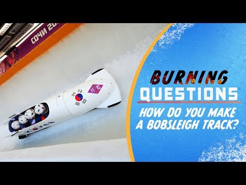 Видео: Как Построить Бобслейную Трассу? | Burning Questions