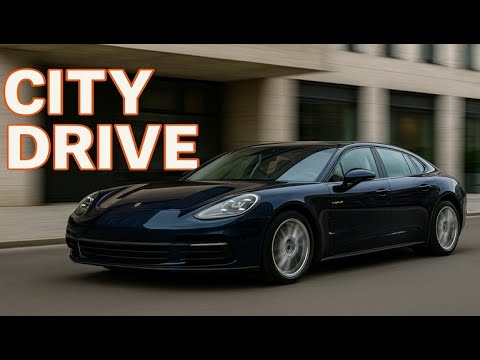 Видео: Porsche Panamera Hybrid — впечатления от городской езды