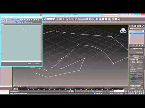 Видео: 3ds Max для начинающих урок 16 ( Line )