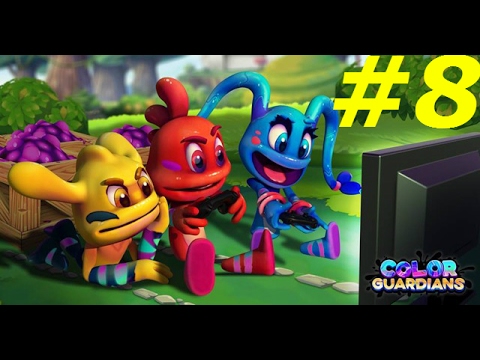 Видео: Совместное Прохождение Color Guardians (PS4 Pro 1080p) Часть 8