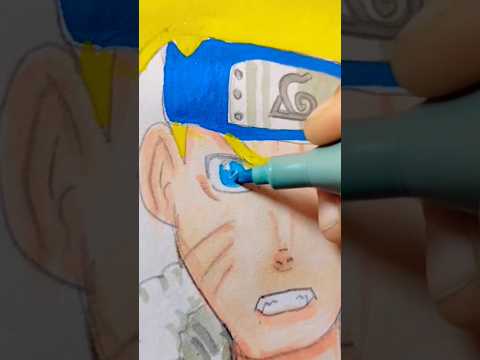 Видео: Как нарисовать Наруто Drawing Naruto #art #drawing #naruto #наруто