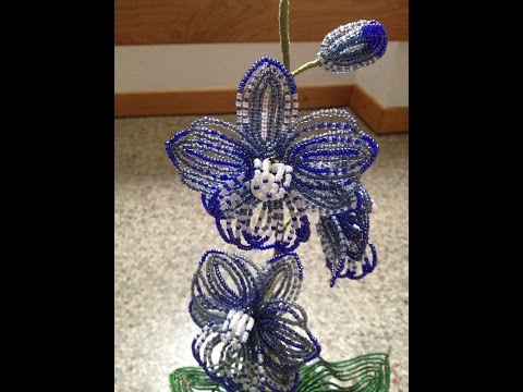 Видео: СИНЯЯ ОРХИДЕЯ из БИСЕРА. TUTORIAL: Beaded ORCHID. БИСЕРОПЛЕТЕНИЕ для НАЧИНАЮЩИХ