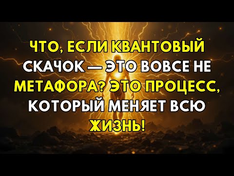Видео: Квантовый Скачок: Это Не Сказка, А Рабочий Процесс Для Мгновенного Изменения Реальности.