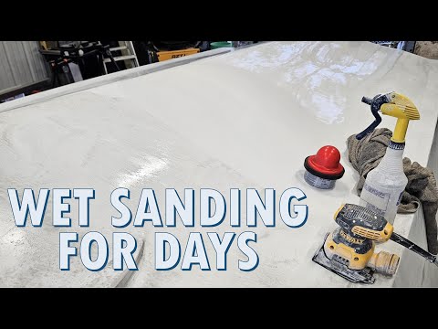 Видео: Мокрая шлифовка и полировка гелькоута