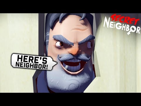 Видео: Новый Привет Сосед по Сети Обновление Играю за Соседа! - Hello Neighbor Secret прятки