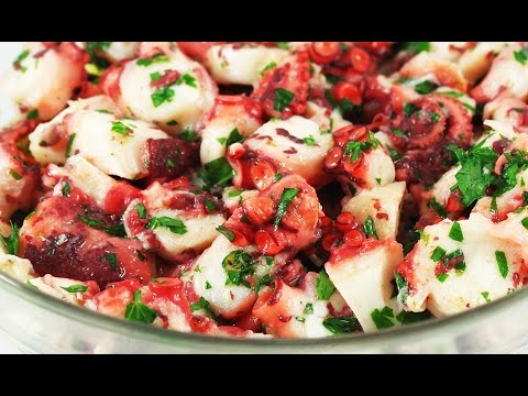 Видео: Итальянский Салат из Осьминога. СУПЕР ВКУСНО!