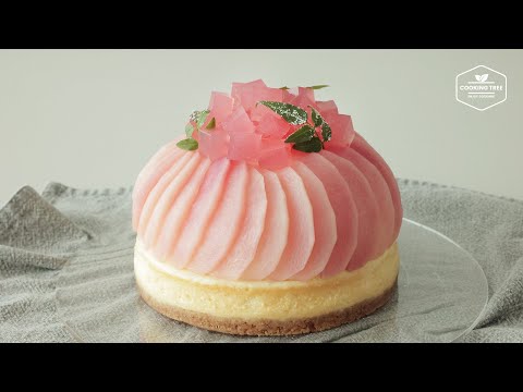 Видео: Рецепт персикового чизкейка | Запеченный чизкейк