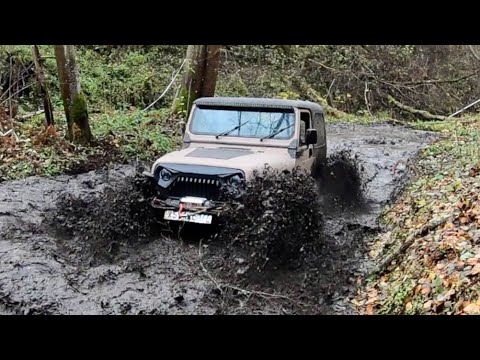 Видео: Американские горки. Нивы против Джипов. Часть 1