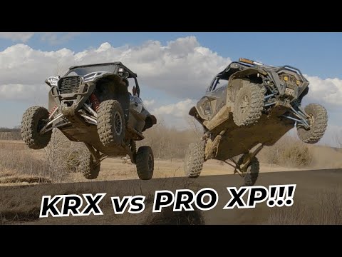 Видео: RZR Pro XP 2021 против KRX 1000 2020! Часть 1: Дрэг-рейсинг и битва на трассе!!!