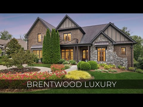 Видео: 1738 Fontanella Dr, Брентвуд, Теннесси — Тосканские холмы