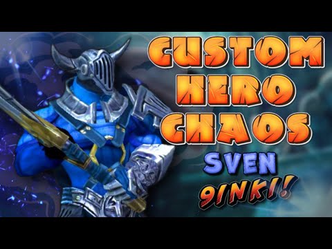 Видео: АРТИК БЕРН РЕШАЕТ в CUSTOM HERO CHAOS (SVEN)