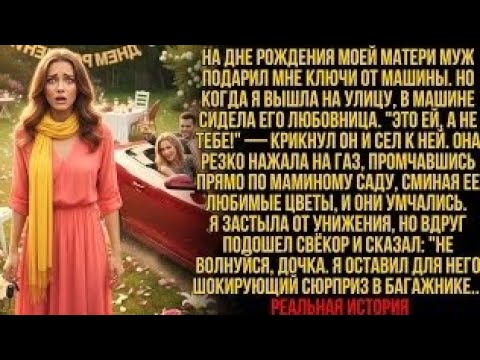 Видео: На дне рождения матери муж уничтожил ее сад и уехал. Я застыла, но тут свёкор сказал…!