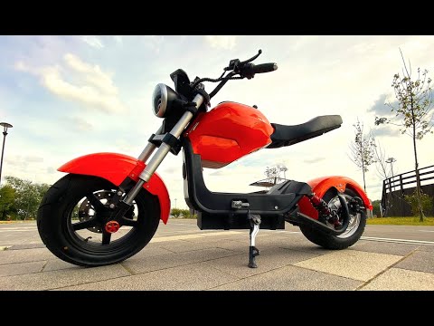 Видео: Такого вы еще не видели. Неповторимый Harley Prince электроскутер с характером.