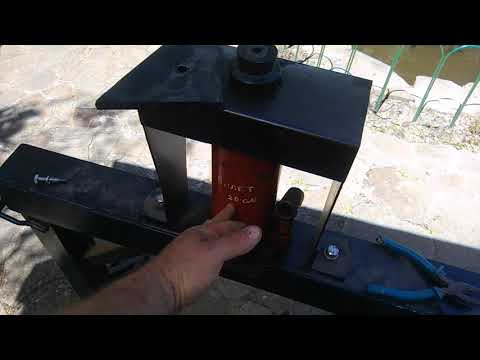 Видео: Думаете извлечь забетонированный столб из земли сложно? Уже нет! + бонус для терпеливых.)))