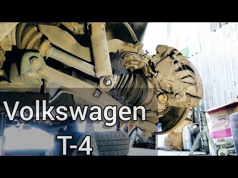 Видео: Volkswagen Т-4. Передний ступичный подшипник.