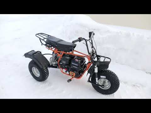 Видео: Трицикл ТРИТОН 2 (Ижтехмаш). Снова в продаже, теперь с двигателем LIFAN KP270, 10 л.с.