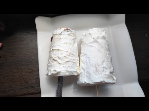Видео: Үй жағдайында балмұздақ жасау. Мороженое из 2-их ингредиентов.