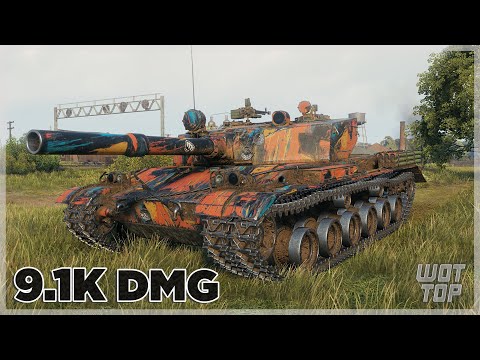 Видео: BZ-176 - 9.1К УРОНА 8 ФРАГОВ - World of Tanks