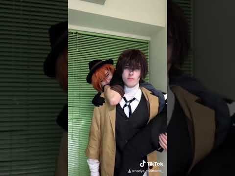 Видео: Великий из бродячих псов (TикТок) косплей rus/Bungou stray dogs BSD (TikTok) cosplay/ 文豪野犬 （抖音）