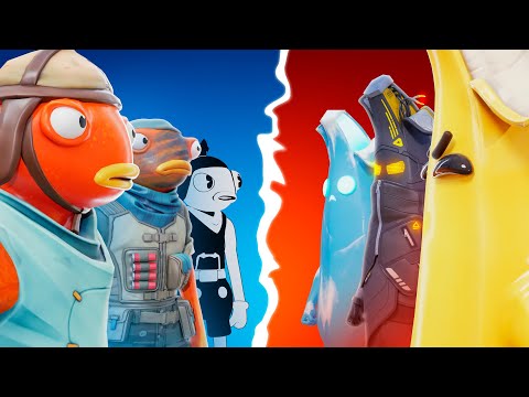 Видео: 50 КАРАСЕЙ 🆚 50x БАНАНОВ в королевской битве Фортнайт!