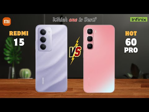 Видео: Redmi 15 против Infinix Hot 60 Pro⚡полные сведения