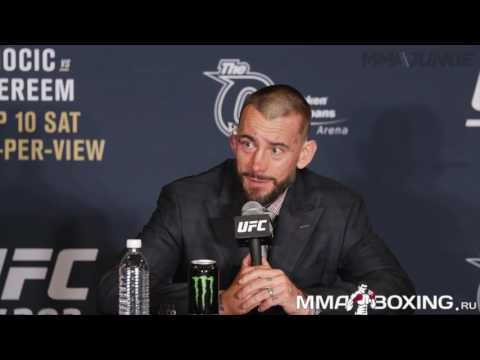 Видео: Эмоциональное интервью СМ Панка после UFC 203