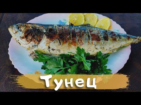Видео: Тунец на гриле