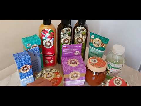 Видео: КОСМЕТИКА РЕЦЕПТЫ БАБУШКИ АГАФЬИ: ЧЕСТНЫЙ обзор косметики Бабушка Агафья!
