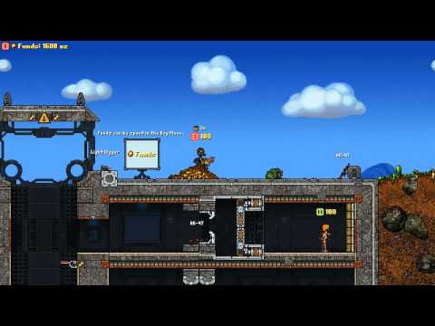 Видео: Обзор-знакомство Cortex Command с Сибирским Леммингом