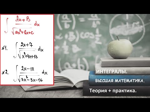 Видео: 5.8. ВЫСШАЯ МАТЕМАТИКА. Интегралы. Интегрирование иррациональных дробей.