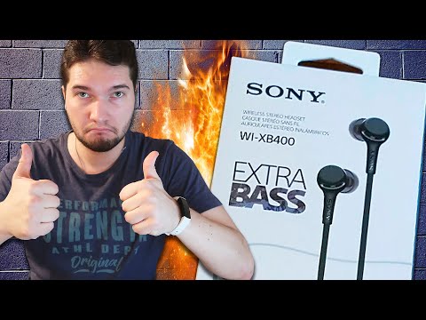 Видео: SONY WI-XB400. Лучшие Bluetooth-наушники до 3000 рублей!?