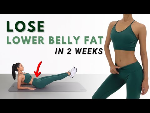 Видео: ПОХУДЕТЬ ЖИРА В НИЖНЕЙ ЧАСТИ ЖИВОТА за 2 недели — 10-минутная тренировка для нижней части пресса