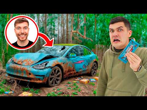 Видео: Оживляем ЗАБРОШЕННУЮ TESLA МИСТЕРА БИСТА! Как она там оказалась?