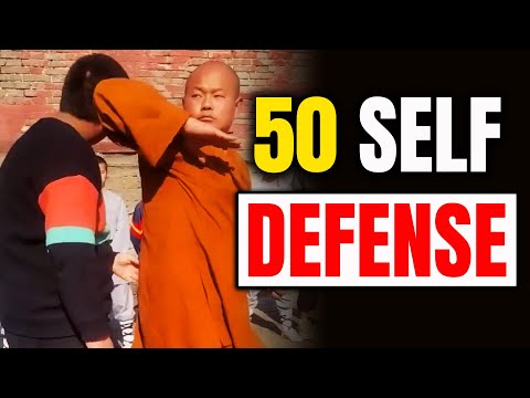 Видео: 50 потрясающих приемов самообороны👊| Как защитить себя?!