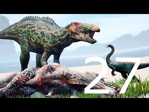 Видео: Шантугозавр косит близы) The isle Shanta vs Spinos and Gigas !!!