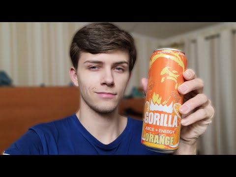 Видео: Обзор энергетика GORILLA Orange с новым дизайном