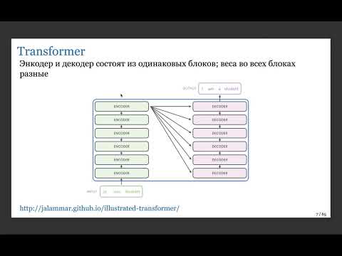 Видео: 13.1 Deep Learning etc: трансформер, BERT