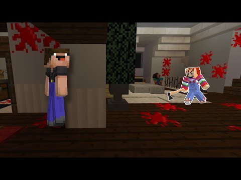 Видео: НУБИК COMPRAS ПОПАЛ В ДОМ КУКЛЫ ЧАКИ, Нубик в майнкрафте