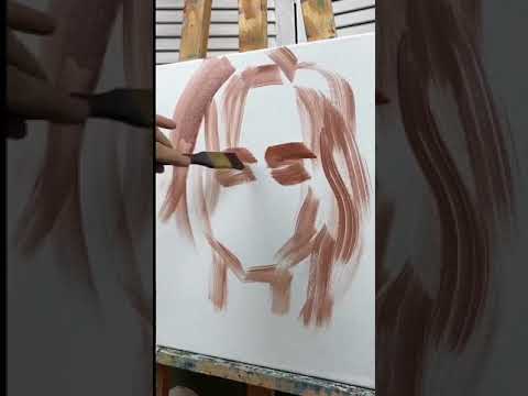 Видео: Как написать портрет маслом? Самый простой подход