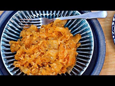 Видео: 🍚Рис с квашеной капустой - полезное веганское блюдо из Болгарии🇧🇬🇧🇬