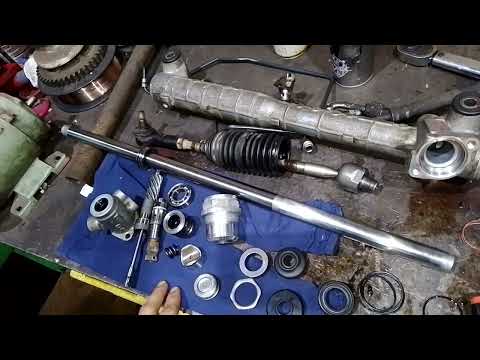 Видео: Разборка рулевой рейки сузуки гранд витара, как вынять сальник с рулевой рейки сузуки гранд витара