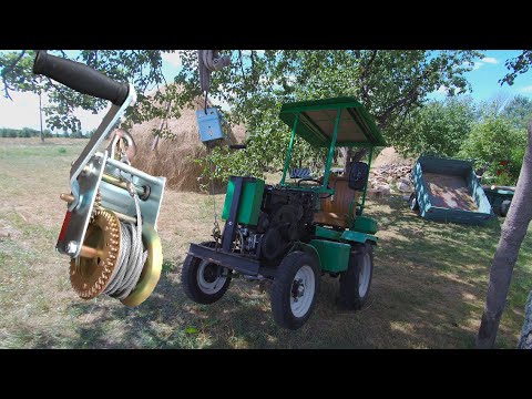 Видео: Лебедка INTERTOOL GT1455. Обзор и испытания.