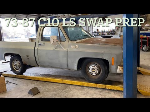 Видео: 73-87 C10 LS swap: часть 1 подготовка