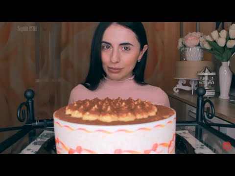 Видео: Тирамису! EATING CAKE ASMR 🍰 Итинг, кушаю торт. АСМР (Перфоратор на фоне!)