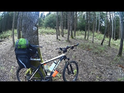 Видео: Одиночный велопоход по Красному лесу.часть1.